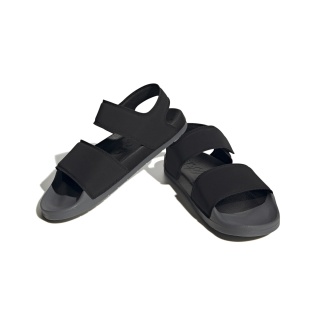 adidas Sandale adilette (Klettverschluss) schwarz Herren